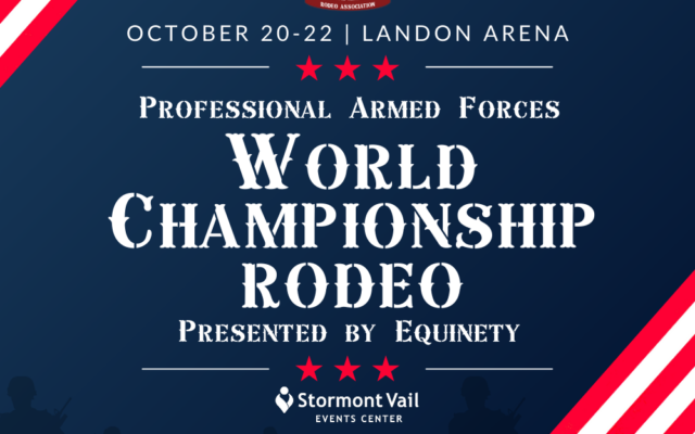 Professional Armed Forces Rodeo at Stormont Vail Events Center October 20-22