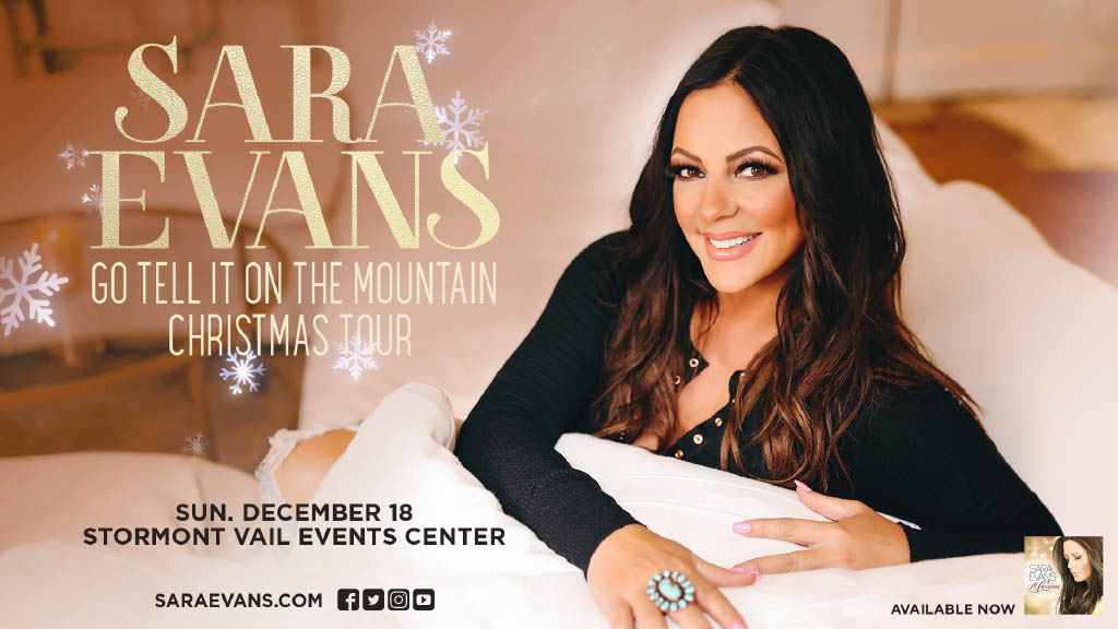 <h1 class="tribe-events-single-event-title">Sara Evans Christmas Tour at the Stormont Vail Events Center on Sunday, December 18th</h1>